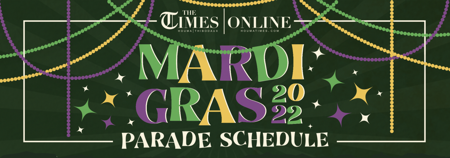 It's Carnival Time! Check out the Parade Schedule here! The Times of